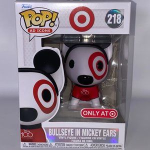 Funko Pop Ad Icons Target Bullseye with Mickey Ears 218